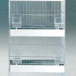 Domus Toren vier hoog wit gepoedercoat (45 x 25 x 120 cm) Wit