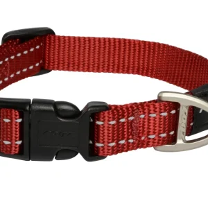 Rogz For Dogs Snake Halsband Rood