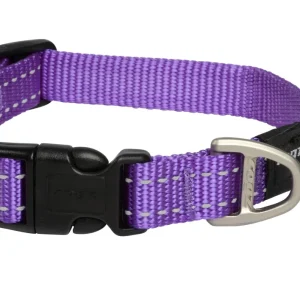 Rogz For Dogs Snake Halsband Paars