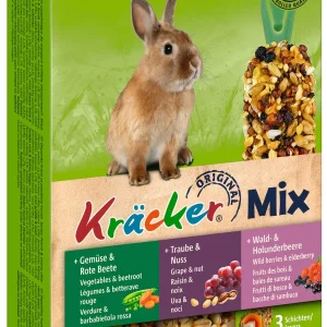 Vitakraft Dwergkonijn Krackers Noot/Bosvruchten/Groenten