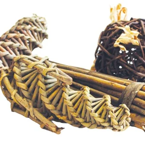 Nature First Happy Pet Nature First Wilg Mega Pack Spiraal / Mais / Bal / Sticks