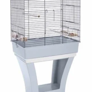 Imac Vogelkooi Calla Met Standaard Blauw / Grijs