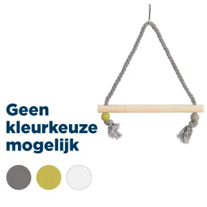 Zolux Schommel Hout Met Touw Assorti