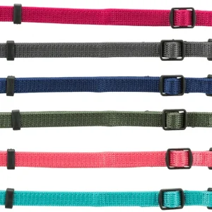 Trixie Puppy Halsbandset Fuchsia/Grafiet/Indigo/Groen/Koraal/Blauw