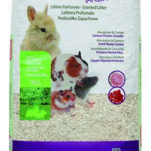 Zolux Hennepvezel Fresh Pioenroos / Aalbes Geur