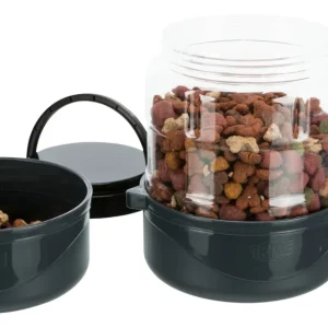 Trixie Reisset Voerbak / Drinkbak Donkergrijs