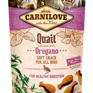 Carnilove Soft Snack Kwartel / Oregano