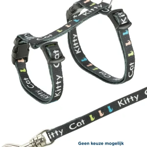 Trixie Kittentuig Junior Met Riem Kitty Cat Assorti