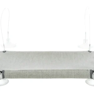 Trixie Kattenmand Hangmat Raam Velours Grijs