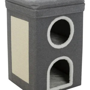 Trixie Krabpaal Cat Tower Saul Grijs