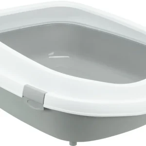 Trixie Kattenbak Primo Met Rand Grijs / Wit