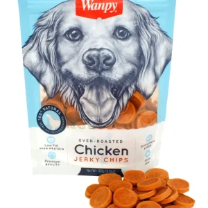 Wanpy Oven-Roasted Chicken Jerky Chips