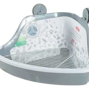 Zolux Hoektoilet Knaagdier Grijs