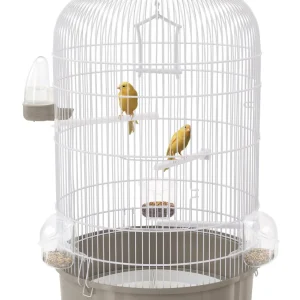 Imac Vogelkooi Luna Taupe / Wit