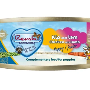Renske Hond Pup/Junior Vers Vlees Kip / Lam