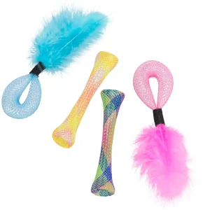 Trixie Set Tubes Met Ratel 4St Assorti