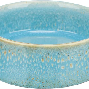 Trixie Voerbak / Drinkbak Keramiek Blauw