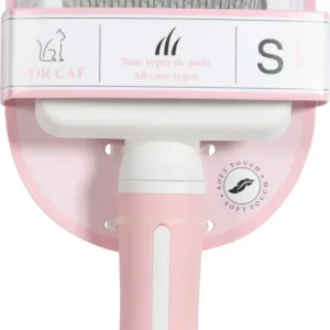 Zolux Anah Slickerborstel Roze / Wit