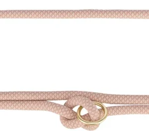 Trixie Soft Rope Hondenriem Verstelbaar Roze / Licht Roze