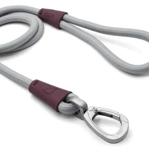 Morso Hondenriem Soft Rope Gerecycled Grey Grijs
