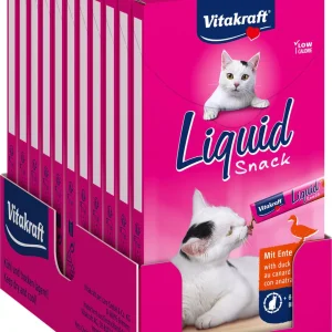 Vitakraft Cat Liquid Snack Eend & B-Glucaan