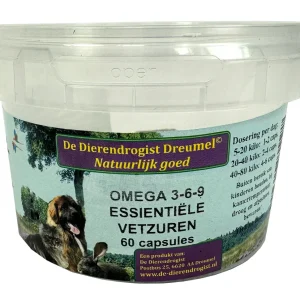Dierendrogist Omega 3-6-9 Vetzuren Capsules