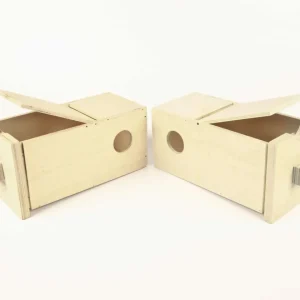 Fauna Hoten Nestkast Voor Nestkastdeur Gat Links