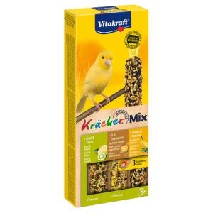 Kanarie kracker combi si/sb/k 3 stuks Sinaasappel|Sesam|Ki