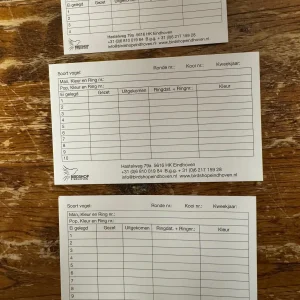 Kweekkaarten Birdshop Eindhoven 50 stuks