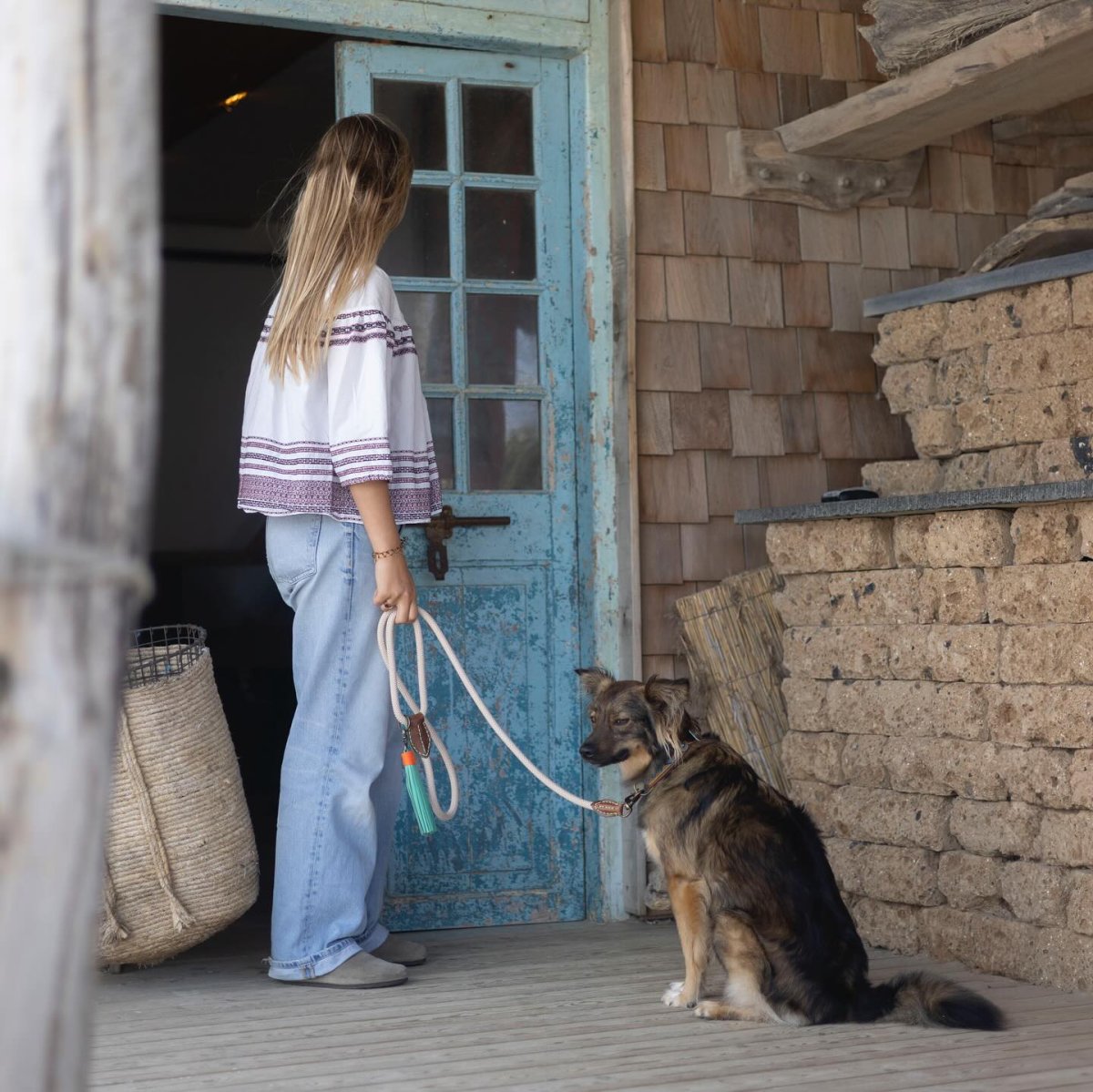 Beads Indi Moon Hondenhalsband XL (Halsomvang 48-57 cm / 4 cm) - Afbeelding 7