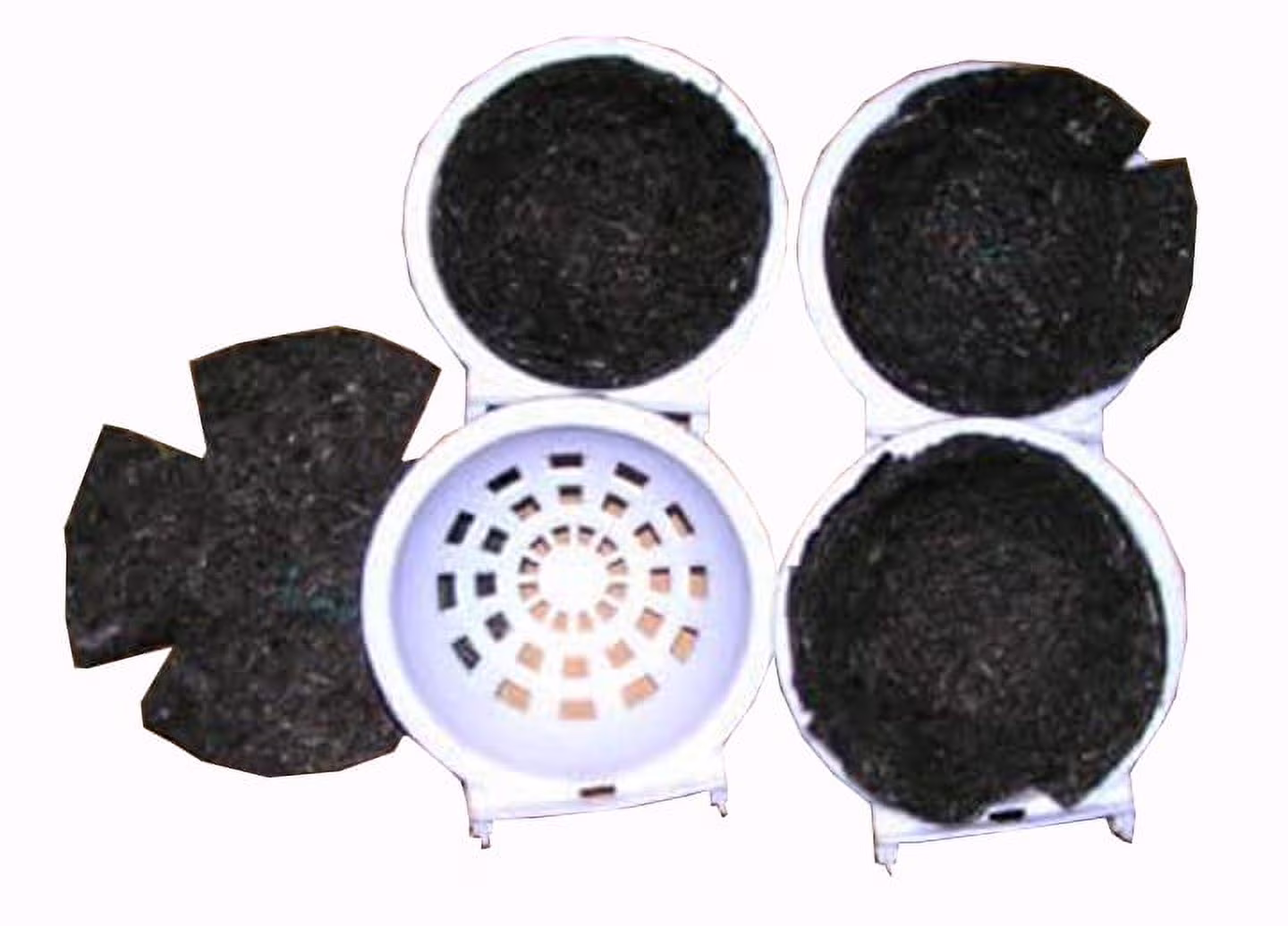 Fauna felt nest synthetic hemp 6stk