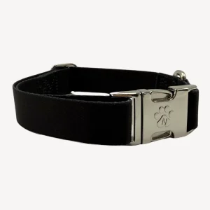Solid - Zwart - Halsband Hond