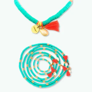 Coco Beach Ketting S: Halsomvang Tot 30 cm