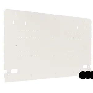 2GR Kunststof plaat voor de achterkant van 120cm opvouwbare kooie