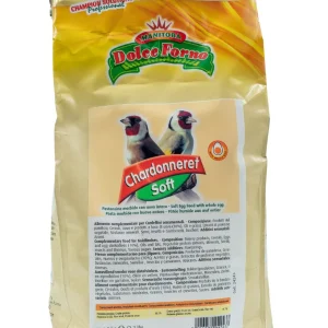 Manitoba Dolce Forno Chardonneret Soft 1kg (Vochtig eivoer voor putters en sijzen)