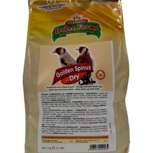 Manitoba Dolce Forno Golden Spinus 1kg (droog eivoer voor putters en sijzen)