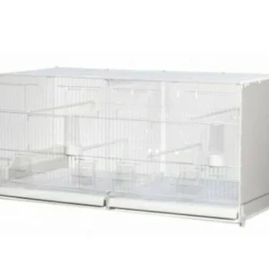 2 GR Inklapbare Uitvliegkooi Wit